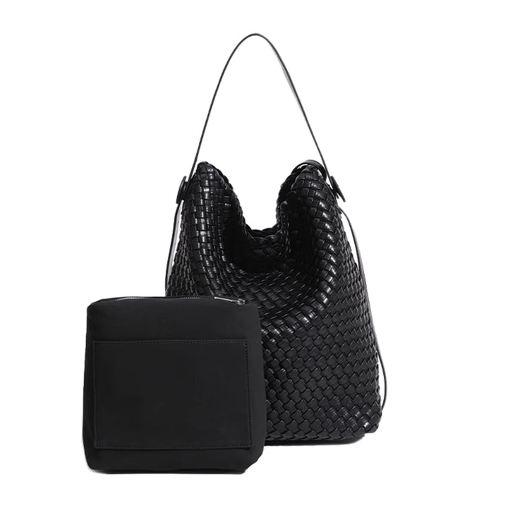 NALYE Braided Bucket Bag