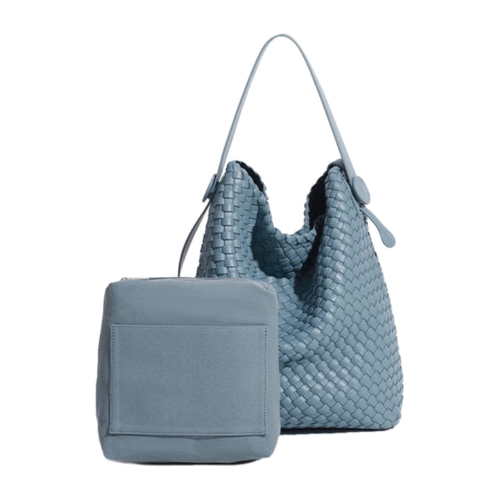 NALYE Braided Bucket Bag