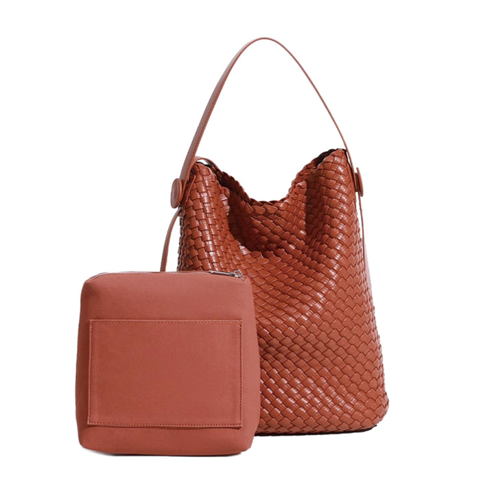 NALYE Braided Bucket Bag