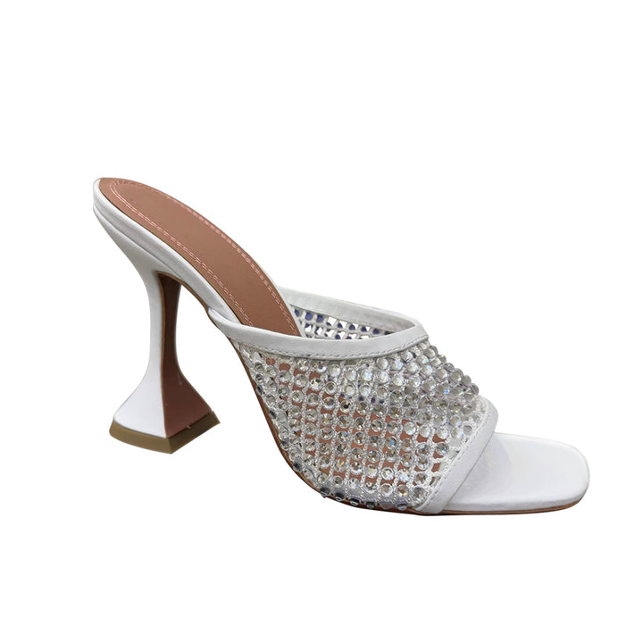 NATVO Diamante Mules Sandals