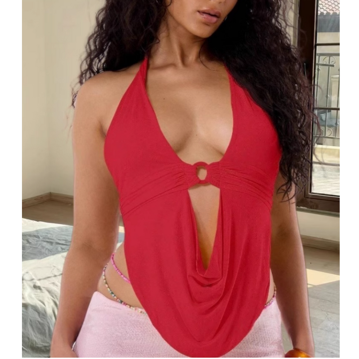 NAVTE Cut Out Tank Top