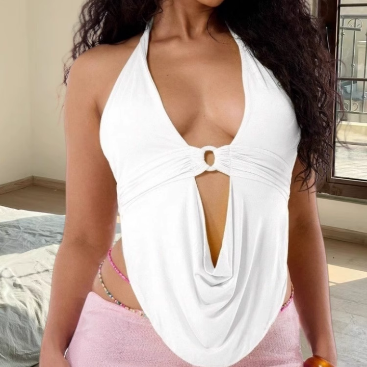 NAVTE Cut Out Tank Top