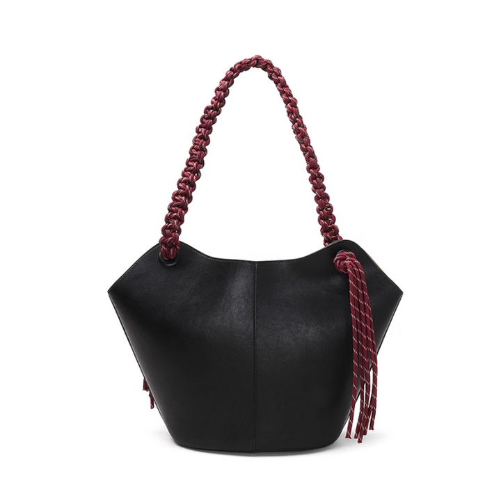 NEIDA Leather Bucket Bag