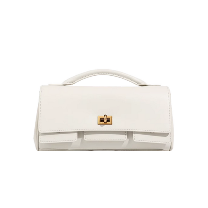 NELTS Metal Lock Cross Body Bag
