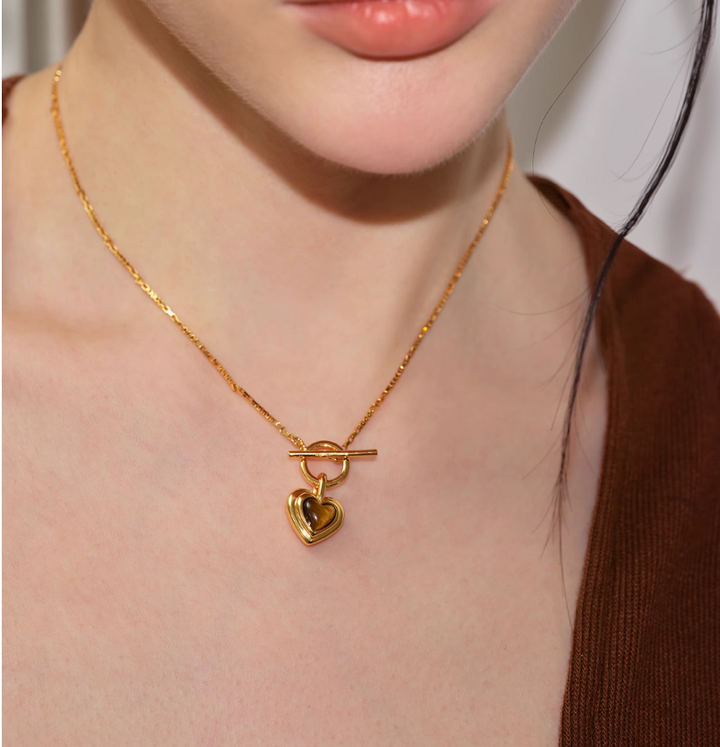 NEVSU Heart Necklace