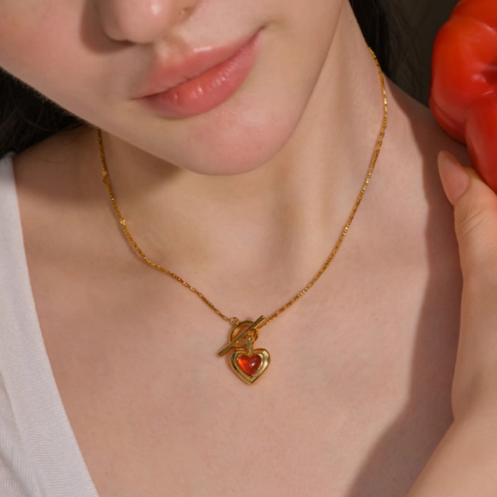 NEVSU Heart Necklace