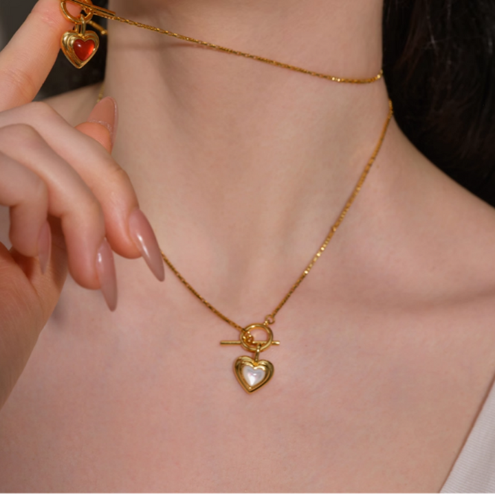 NEVSU Heart Necklace