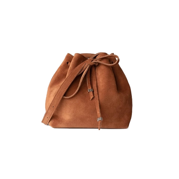 NIASO Lace Up Bucket Bag