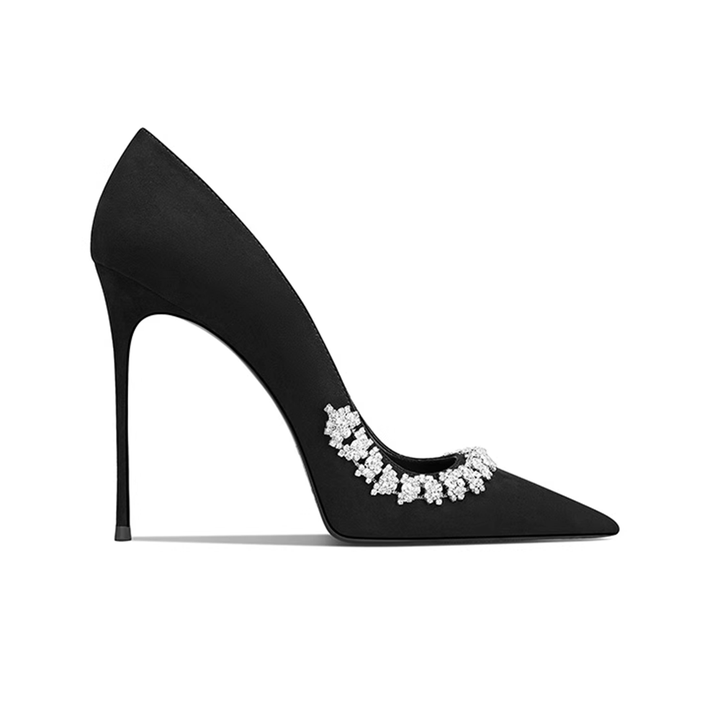 NOVKI Diamante High Heel Pumps - 10cm