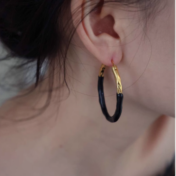 NUDIA Ring Earrings - Pair