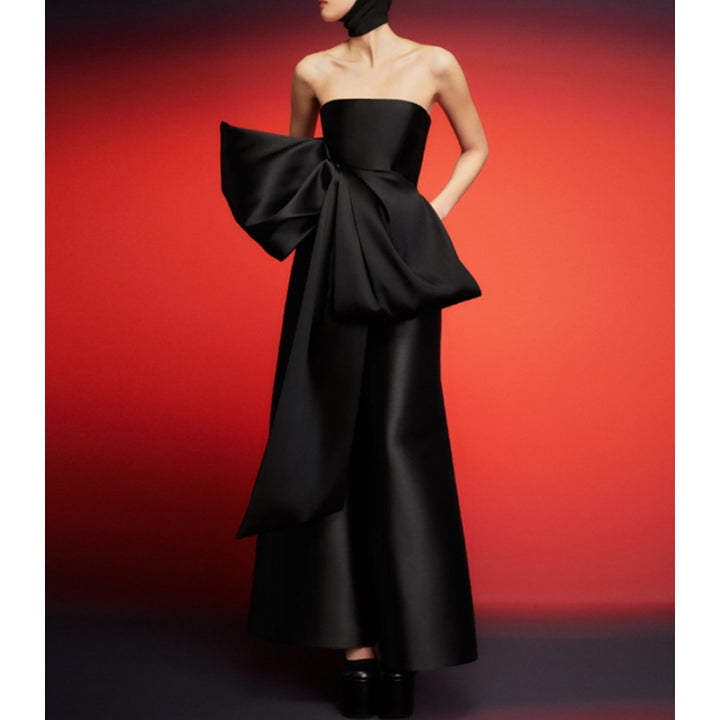 NODSA Bow Tube Evening Dress Gown