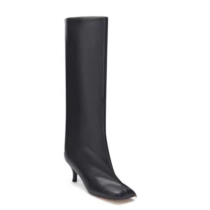 NUISE Leather Knee High Boots