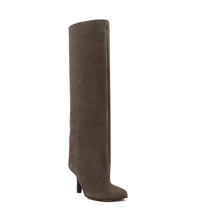 NUISE Suede Knee High Boots