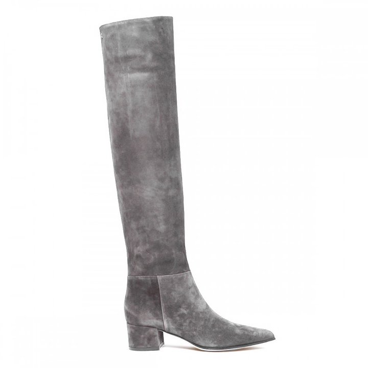 NUTCI Block Heel Over The Knee Boots