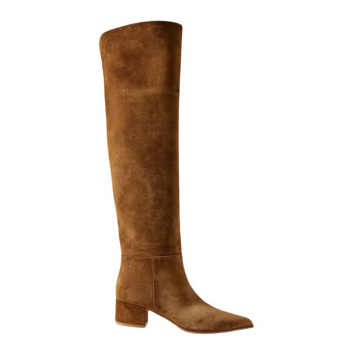 NUTCI Block Heel Over The Knee Boots