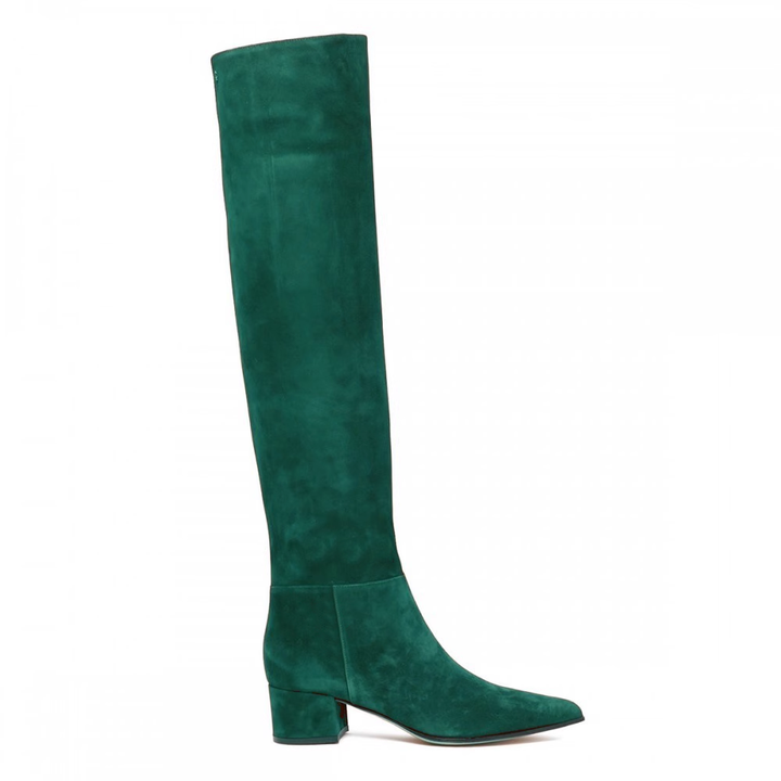 NUTCI Block Heel Over The Knee Boots