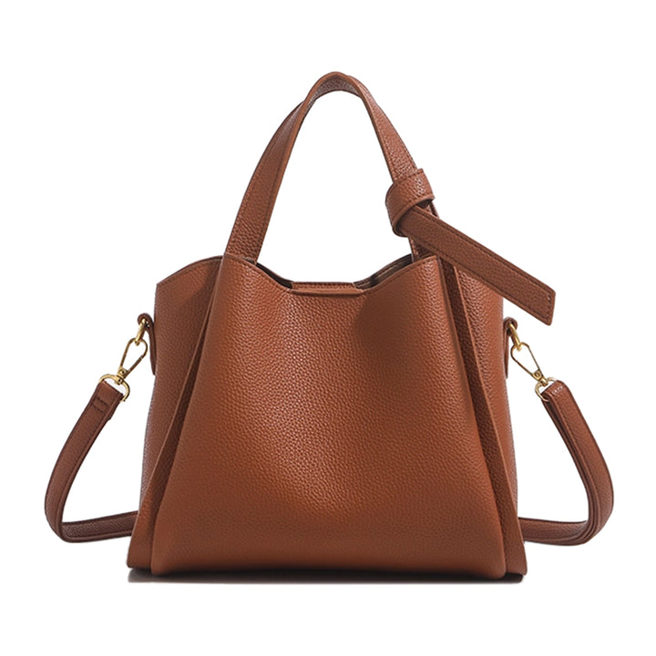 NUTEC Leather Bucket Bag