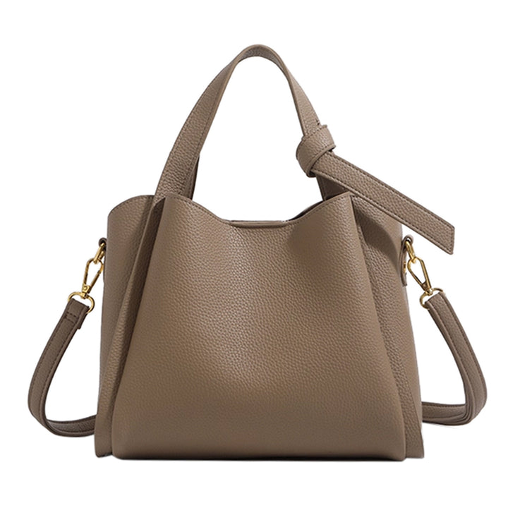 NUTEC Leather Bucket Bag