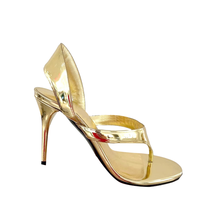 NUXTE Patent Leather High Heel Sandals