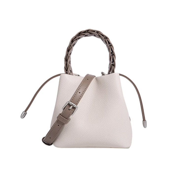 NVOLE Leather Bucket Bag