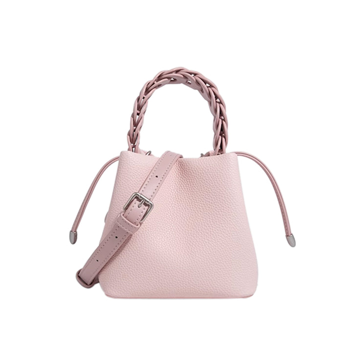 NVOLE Leather Bucket Bag