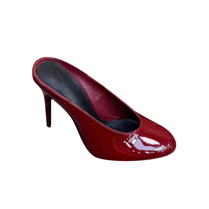 PETUL Ankle Strap High Heel Mules Sandals