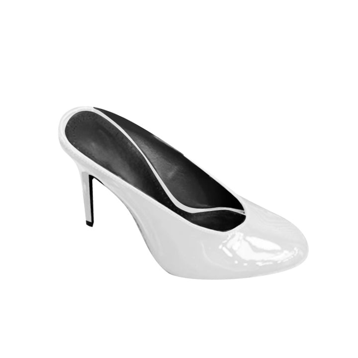 PETUL Ankle Strap High Heel Mules Sandals