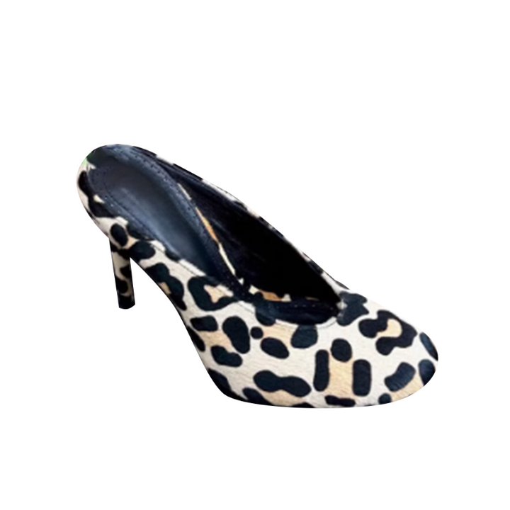 PETUL Ankle Strap High Heel Mules Sandals