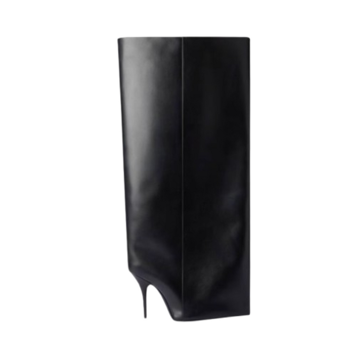 PUMRI Leather Knee High Boots