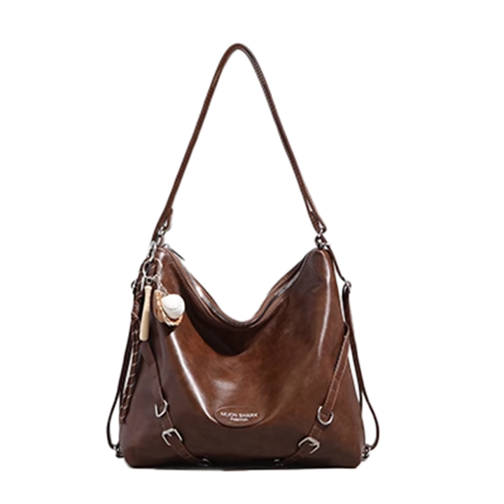 PUNAM Buckled Oversized Tote Bag