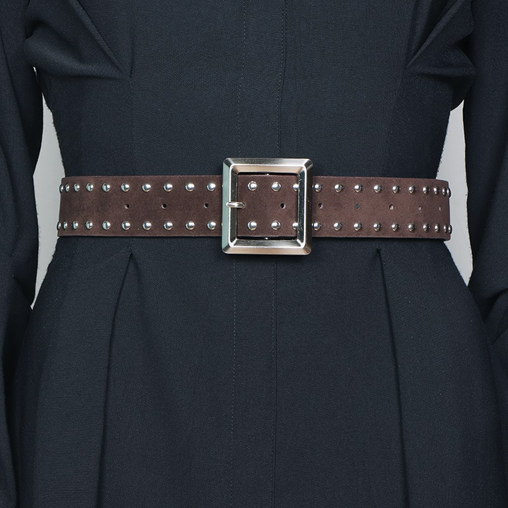 QENTI Studded Girdle Belt