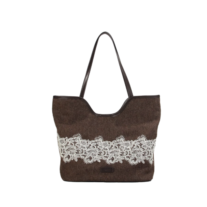 QROCI Lace Tote Bag