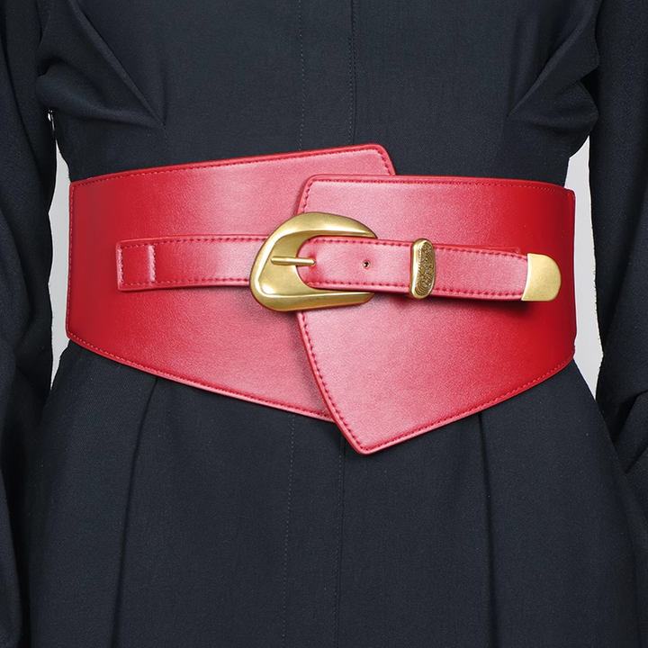 QUNWI Buckled Girdle Belt