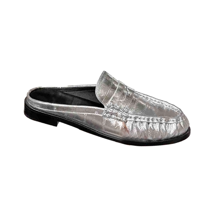 RAEFU Leather Slippers Slides
