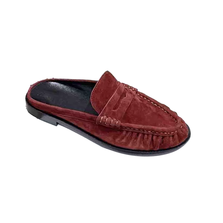 RAEFU Suede Slippers Slides