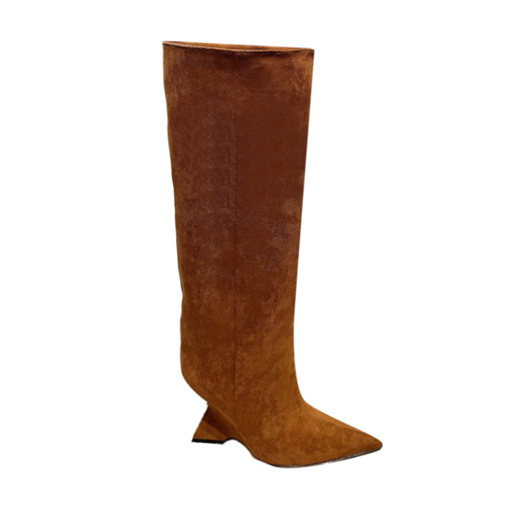 RAIVE Sculptured Heel Over The Knee Boots