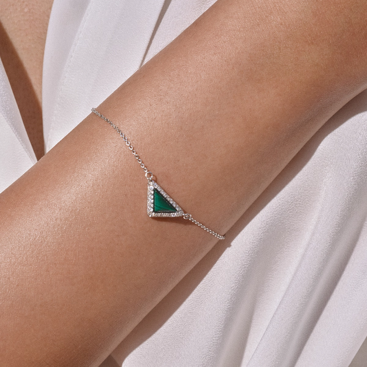 RALUE Diamante Triangle Bracelet