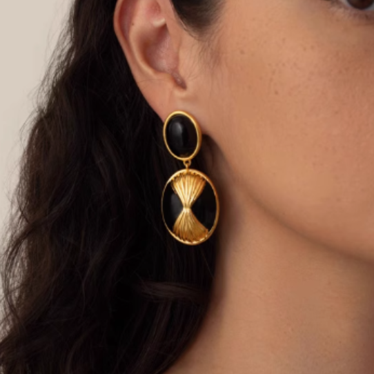 RAVUC BI-Color Earrings - Pair