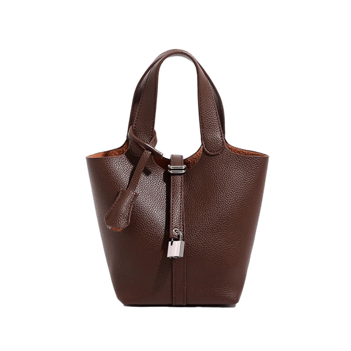 RENCO Metal Lock Bucket Bag
