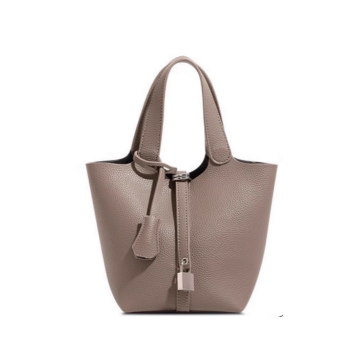 RENCO Metal Lock Bucket Bag