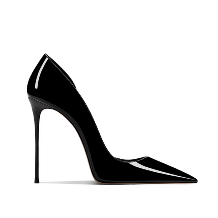 RISHA Patent Leather High Heel Pumps - 10cm