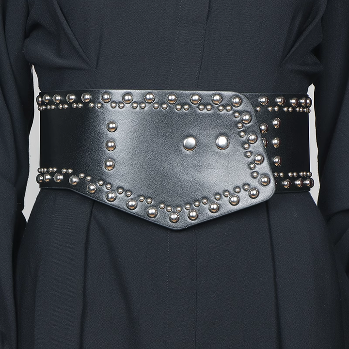 ROCHE Studded Girdle Belt