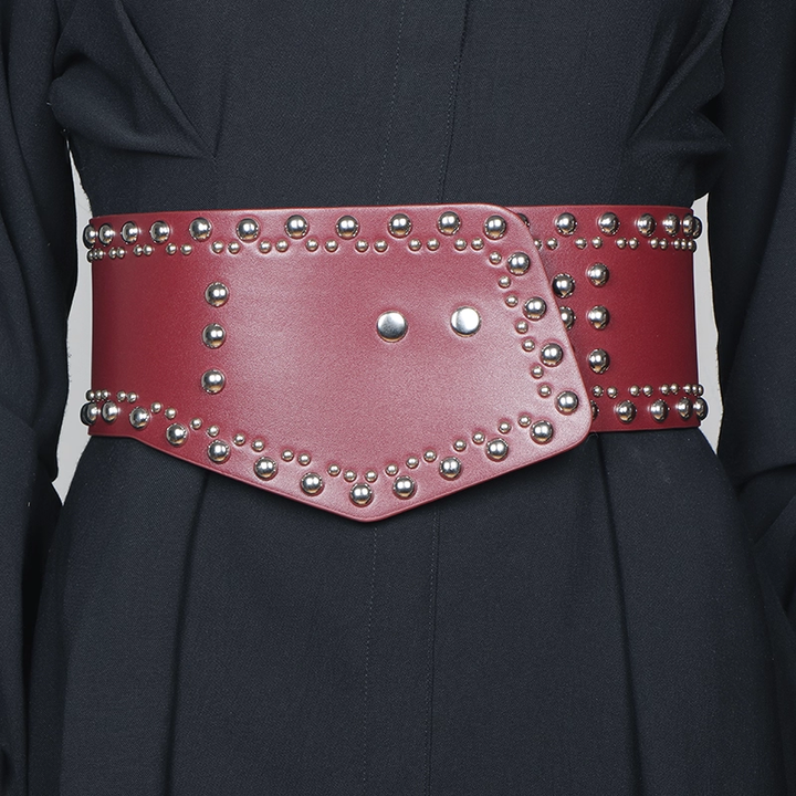 ROCHE Studded Girdle Belt