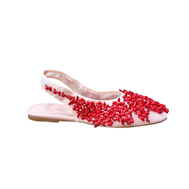 ROHET Beaded Flat Sandals