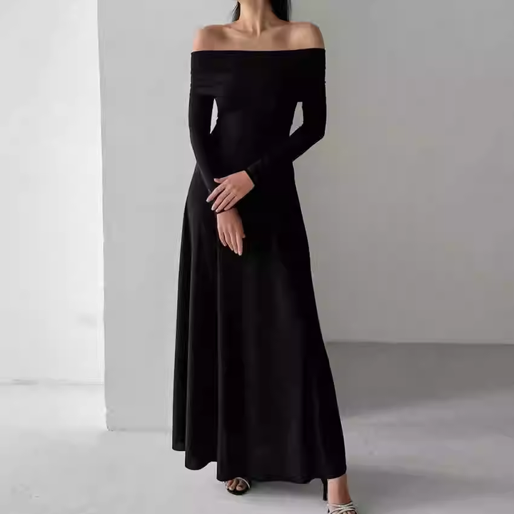 ROTGA Off-Shoulder Maxi Dress