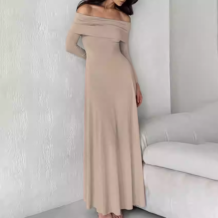 ROTGA Off-Shoulder Maxi Dress