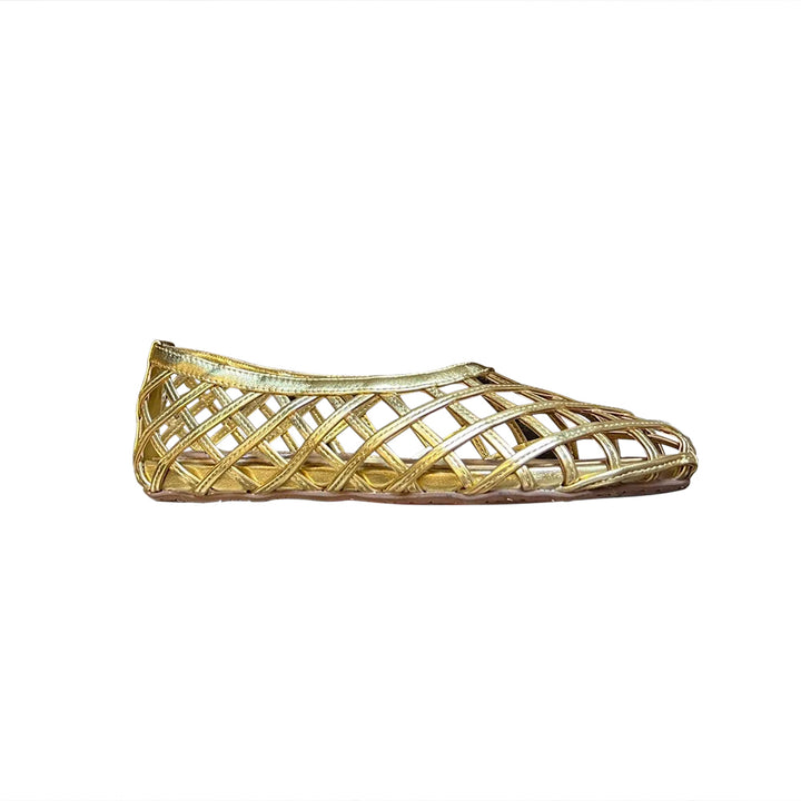 ROVNA Cut Out Flat Shoes