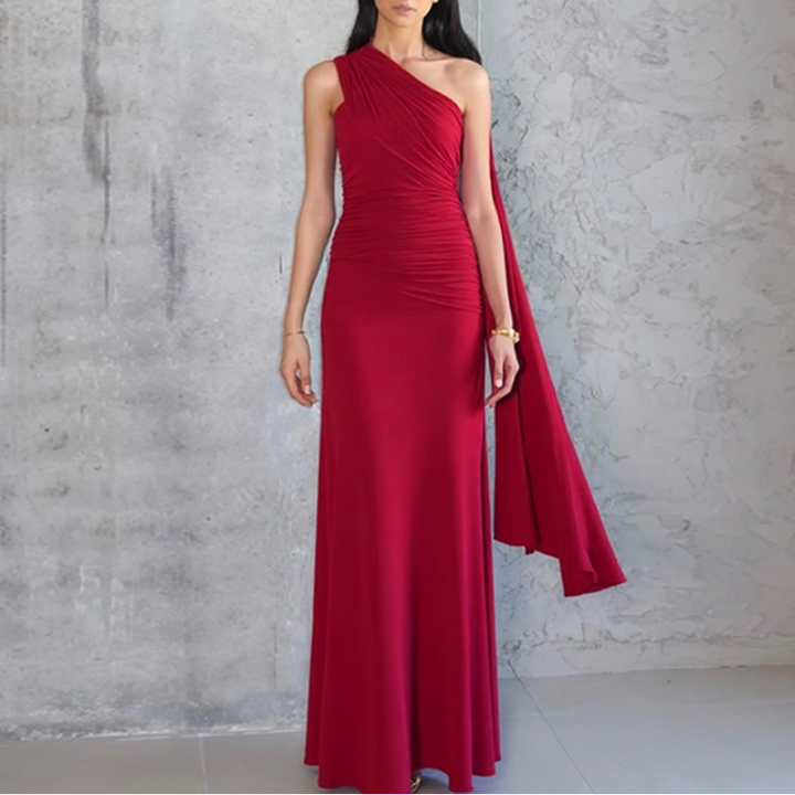 ROVSE Off-Shoulder Evening Dress Gown
