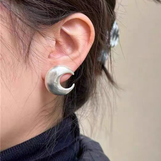 RULAN Moon Earrings - Pair