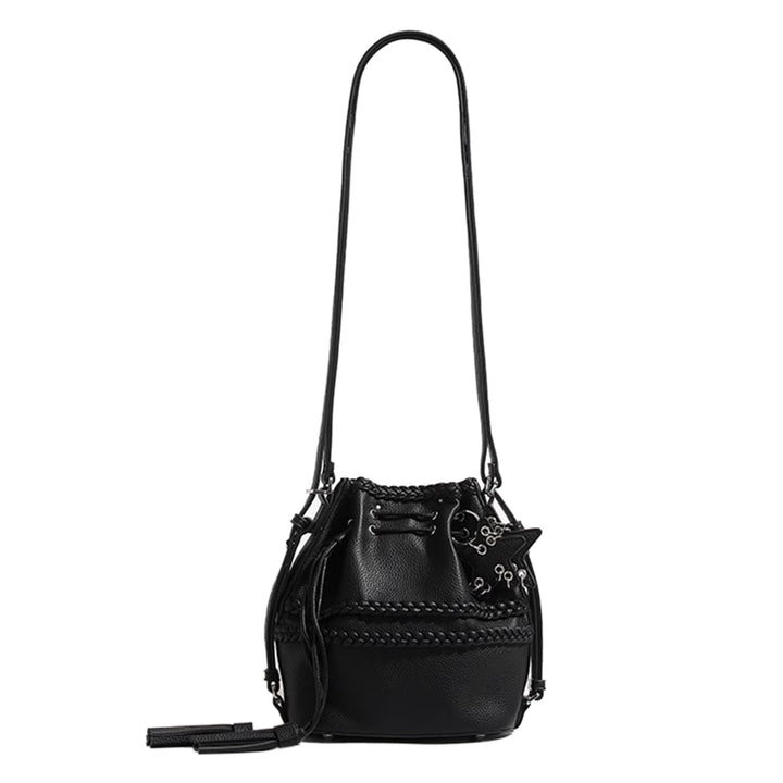 RUNCO Leather Buckled Bag